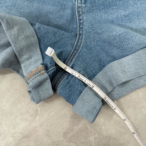 Women’s American Eagle Stretch Mom Short Denim Jean Shorts Plus Size 16 - Picture 14 of 14